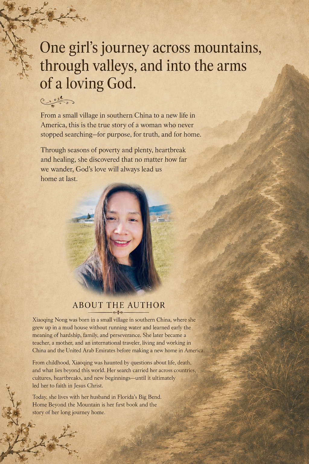 Home Beyond the Mountain back cover